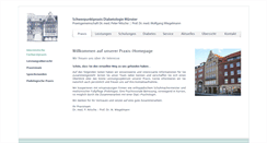 Desktop Screenshot of diabetes-schwerpunkt-muenster.de